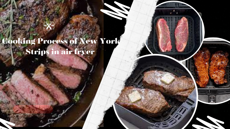 Processing of New York steaks