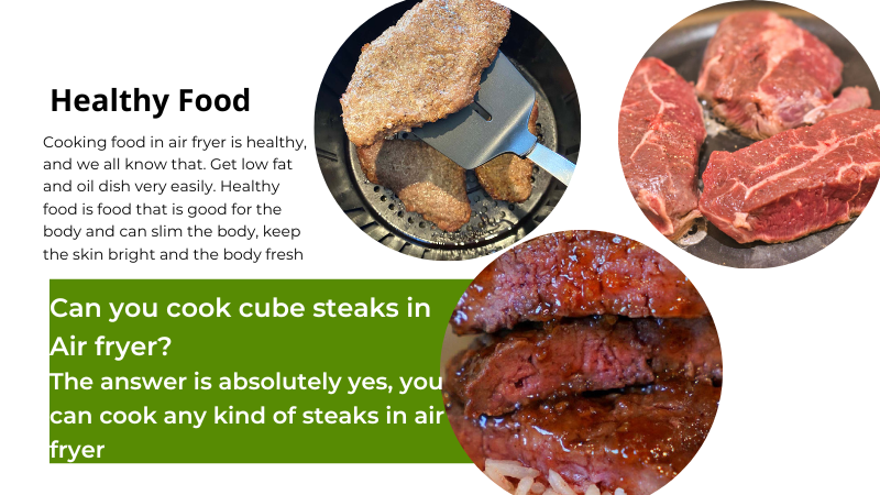 Cube steaks are healthy